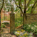 Manor House Gate in Spring 